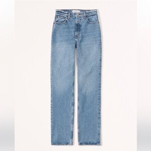 Abercrombie Ultra High Rise 90’s Straight Jeans